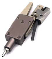 Penjepit Pneumatik Mini Seri CRG GRS08 dari Aluminium Alloy dengan Gigi Berlian untuk Robot Cetak Injeksi EOAT