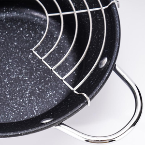 Sartén para Tempura S135 al por Mayor, Olla Antiadherente para Freír, Freidora Profunda de Hierro para Cocina - Product Image 3