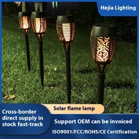 Lampes solaires LED pour allées, vente directe d'usine transfrontalière, étanches, décoratives pour cour extérieure, lampes torches au sol
