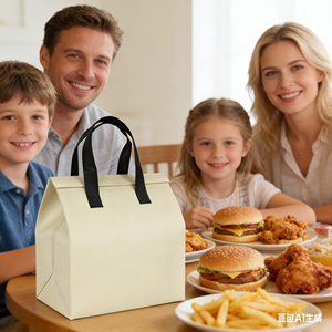 Sac à dos isotherme écologique portable avec grande capacité, logo personnalisé, couleur <span class=keywords><strong>sable</strong></span>, pour pique-nique et utilisation en extérieur - Product Image 1