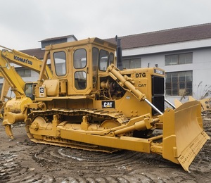 Bulldozer de cadenas CAT D7G de segunda mano, maquinaria pesada de construcción original Caterpillar D7G en venta - Product Image 5