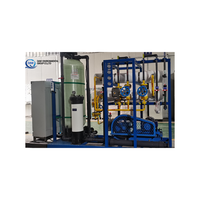 Núcleo del sistema de desalinización de agua de mar de la planta de granja industrial 1T que incluye máquina de tratamiento de agua del motor del PLC del panel de la membrana del RO