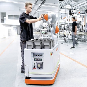Robot mobile léger KMR Iiwa LBR Iiwa, plateforme flexible, moteur servo-électrique, charge utile de 14 kg, 7 axes, longueur de bras de 820 mm, IP54 - Product Image 6