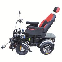Fauteuil roulant de plage avec roues tout-terrain pour fauteuil roulant buggy