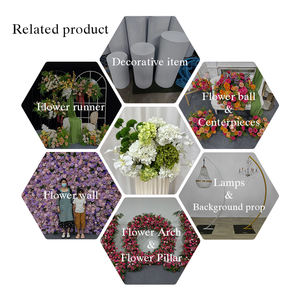 Arreglo Floral de Hortensias Artificiales de Seda Blanca y Verde Realistas, Centro de Mesa para Bodas, Eventos, Hoteles y Banquetes - Product Image 5