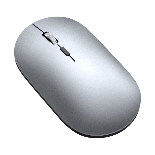 2.4GHz DPI 1600 Optical Wireless Mouse USB Receiver Type-C Rechargeable Smart Energy Saving for Tablet Laptop Desktop