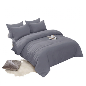 Ensemble de draps de lit en polyester organique 100% de qualité 125 GSM, double impression, taille king, pour une décoration élégante de la chambre - Product Image 1