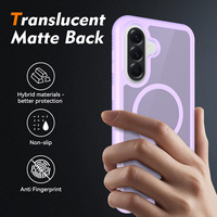 Coque de téléphone avec protection d'écran pour Samsung Galaxy A57 A37 A27 A17 A07 A06 A16 A26, anti-traces de doigts, en TPU et PC