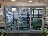 Barato diseño moderno Upvc/ Pvc/ventana corredera de vidrio de plástico mejor precio en Filipinas
