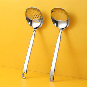 ช้อนทำอาหารเรดเกททาวเวอร์ 316 สแตนเลสสตีลหนา ทนทาน สำหรับเสิร์ฟซุปหม้อไฟ ใช้ในโรงแรม - Product Image 1