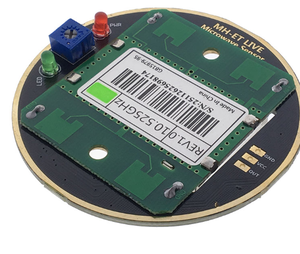 HB100 X 10,525GHz Mikrowellensensor 2-16M Doppler-Radar Körpererkennungs-Schaltermodul für Arduino HB100X - Product Image 5