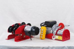 חוט חבל מיני חשמלי חדש להניף חשמלי חד פאזי עם בניית מתכת טרולי - Product Image 2