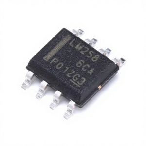 LM258DR Nouveau composant électronique et puce IC d'origine, emballage SMD 8SOIC, marque standard d'origine LM258DR - Product Image 1