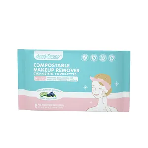 Sweet Carefor Makeup Remover Wipes、、Small Package Cleansing Wipes、All-in-1は防水マスカラクレンジングを和らげます