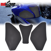 Accessoires pour YAMAHA MT-09 MT09 2024 2025 2026, poignées de réservoir de moto, protection de réservoir de carburant, caoutchouc antidérapant, patins de réservoir noirs