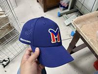 Casquette de golf en velours dobby polyester à séchage rapide pour hommes et femmes