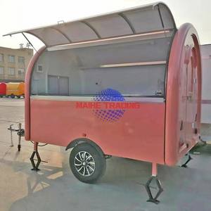 Remolque de Comida Plegable de Estilo Nuevo Estándar Estadounidense con Baño y Exhibición de Ropa, Camiones de Comida Móviles - Product Image 2