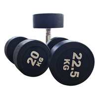 TW TWDB02 Ensemble d'haltères d'exercice fixe en forme de tête de 10LB à 100LB Fitness Gym & Home Training 20KG Poids