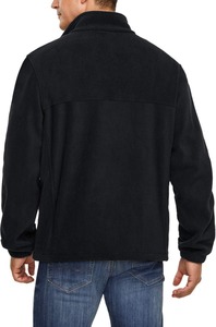 Veste Sherpa pour hommes avec poche zippée Chaleur confortable Tissu camouflage doux OEM Matériau respirant Vestes polaires résistantes aux intempéries - Product Image 4