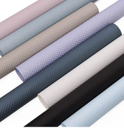 Kertas Pembungkus Bunga Bulat Berembos Tiga Dimensi Motif Bunga, Kertas Kraft Toko Bunga, Kertas Pembungkus Buket Bunga