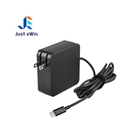 Cargador Portátil USB-C de 20V 3.25A 65W para Laptop con Material Reciclado para Thinkpad T490 E14 11e L15