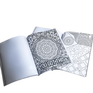 大人と子供向けの居心地の良い友達の塗り絵 スーパーキュートな動物のキャラクターが登場 簡単でシンプルなデザインでリラックスできます - Product Image 3