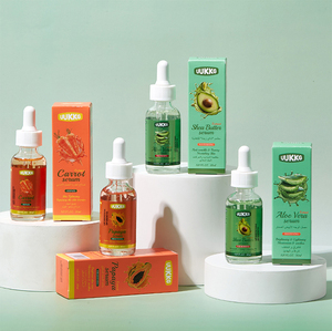 Produits de soin du <span class=keywords><strong>visage</strong></span> en gros d'usine Sérum facial naturel Papaye/Carotte/<span class=keywords><strong>Aloe</strong></span> <span class=keywords><strong>Vera</strong></span>/Beurre de karité Réparation nourrissante intensive pour la peau - Product Image 2