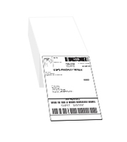 Rouleau d'autocollants d'étiquettes d'expédition en papier adhésif personnalisé thermique direct 4x6
