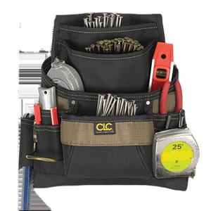 Échantillon gratuit Sac à clous en cuir de vachette polyvalent, résistant à l'usure et à poches dans la taille. - Product Image 1