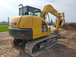 Pelleteuse d'occasion bon marché Komatsu PC60 6 tonnes Mini pelleteuse d'occasion Komatsu Pc60 à vendre - Product Image 2