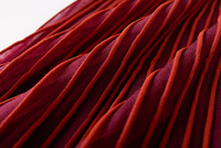 Robe mi-longue plissée sans manches noire à col rond, patchwork, tricotée, sculptante, pour femme, vente en gros d'usine