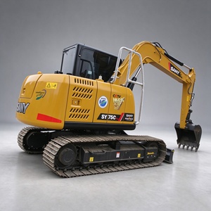 รถขุดตีนตะขาบ SANY SY75C มือสอง ขนาด 7 ตัน รถขุดขนาดเล็ก ราคาถูก ขาย - Product Image 1