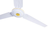 Ventilateur de plafond industriel de 56 pouces, ventilateur électrique suspendu à cinq pales, ventilateur domestique, ventilateur de plafond à grand débit d'air pour entrepôt commercial et dortoir