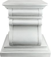 Socle de statue de jardin de style européen, ornement créatif en résine pour la décoration de la cour