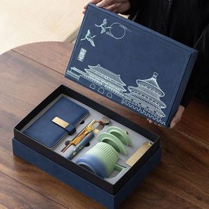 Customized Logo <b>Gift</b> Box Sets USB Flash Drive Metal <b>Bookmark</b> Signature Pen Water Cup A6 Notebook Father's Day Thanksgiving - Product Image 2