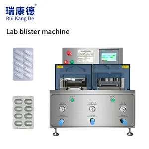 Pneumatic Small Manual Semi Automatic Tablet Capsule Blister Packing Packaging Machine for Laboratory Use