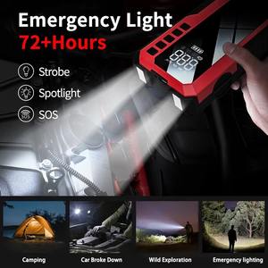 Arrancador de Coches Portátil de 12V, 600A Pico, 6400mAh con Compresor de Aire, Inflador de Neumáticos y Banco de Energía para Coches de Gasolina y Diésel 103450 - Product Image 6