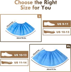 Mantén los pisos limpios en interiores y exteriores, hogar, salón, hospital, mujeres, hombres, niños, cubiertas desechables de talla única - Product Image 5