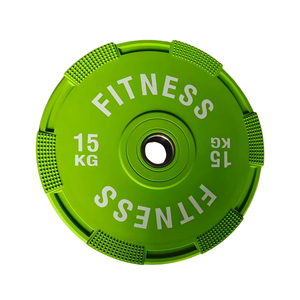 Nouvelles plaques de poids de musculation EIGFOH en caoutchouc pur couleur macaron, haute densité, pour usage commercial et entraînement à domicile - Product Image 3