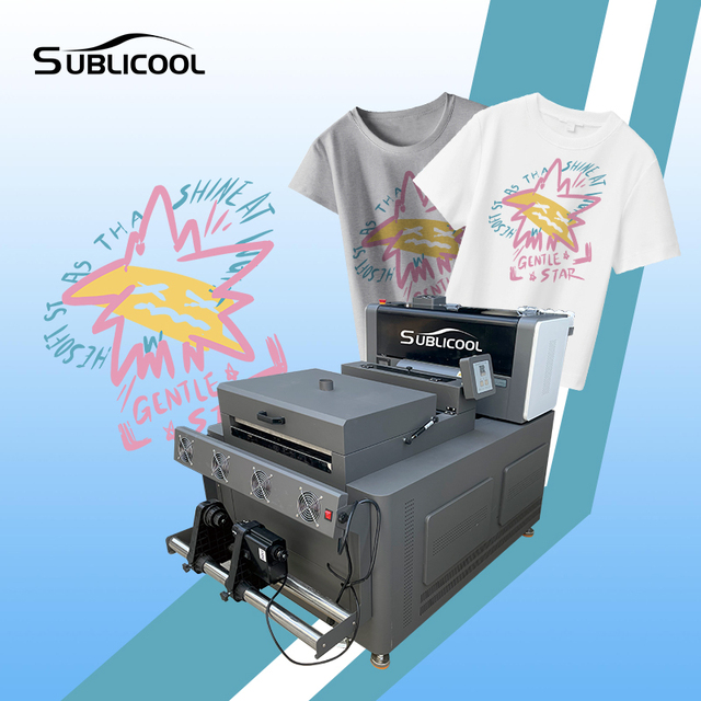 All in One Industry Dtf Printer Inkjet Heat Press Vinyl Paper PET Film DTF T Shirt Transfer T-shirts Printing Machine