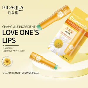 BIOAQUA papatya renksiz LipBalm nemlendirici ve anti-çatlamış Peel tuzdan arındırıcı dudak balsamı