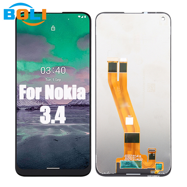 Wholesale Original Mobile Phone Lcds for Nokia 3.4 Display for Nokia 3.4 Pantalla for Nokia 1.4 2.1 2.2 2.3 3.1 3.4 LCD Screen