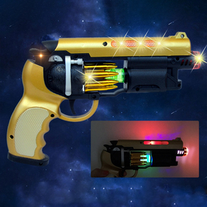 Wholesale Custom Children's Plastic Outdoor Indoor Infrared <strong>Electric</strong> Octave Music Sound Light Voice Toy Guns for Kids Gift - Product Image 3