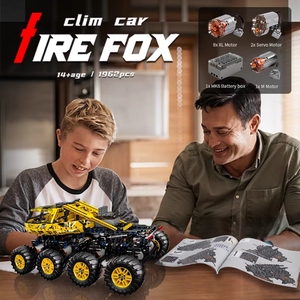 Mould King 18030 MOC Coche Teledirigido <span class=keywords><strong>FireFox</strong></span> Camión de Escalada, Modelo de Ladrillos de Plástico DIY, Set de Bloques de Construcción - Product Image 5
