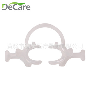 Ouvre-bouche dentaire DeCare en plastique transparent pour maintenir la bouche ouverte - Product Image 1