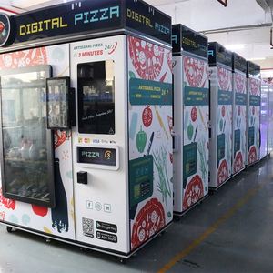 Máquina Expendedora de Pizza IPLAYSMART Totalmente Automática con Monedas/Token, Pantalla Táctil de 10/12 Pulgadas, 5G/Wi-Fi, Gestión Basada en la Nube, 20-150 - Product Image 5