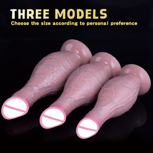 Dildo de Silicona con Forma de Bola de Boliche, Sensación Realista al Tacto, Grueso y Grande, Juguete Sexual para Mujeres, Sexo Anal - Product Image 3