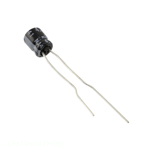 ตัวแทนจำหน่ายอย่างเป็นทางการ ตัวเก็บประจุแบบ Through Hole UMT1HR47MDD CAP ALUM 0.47UF 20% 50V RADIAL ขนาด 0.47 ยูเอฟ - Product Image 1