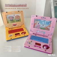 Kinder-Spielzeug-Laptop mit Lichtern und Musik, Simuliertes Notizbuch für Rollenspiele, Frühpädagogisches Spielzeug