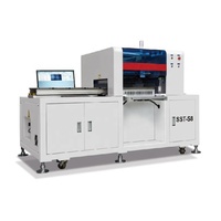 Línea Completa de Soldadura SMT con Certificación CE, Impresora de Pasta de Soldar, Máquina de Colocación de Componentes, Horno de Reflujo, Línea de Ensamblaje de PCB con Comunicación SMEMA